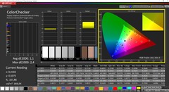 CalMan ColorChecker - 颜色 - 已校准