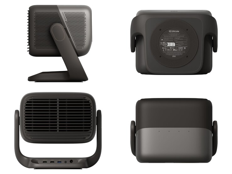 显示端口和多角度视图的 Jmgo N3 Ultimate 投影机设计