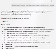 创建一个有点啰嗦的食谱用时 2 分 30 秒