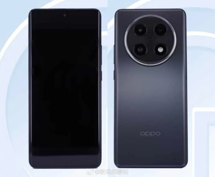 OPPO "A2 "开始泄密。(来源：数字聊天站 via 微博）