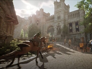 从视觉效果来看，ArcheAge Chronicles 有不少亮点。（图：ArcheAge Chronicles 官方预告片截图。）