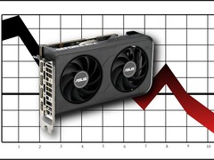 据报道，除主板外，华硕的 GPU 出货量也在减少（图为华硕 RTX 5050）。
