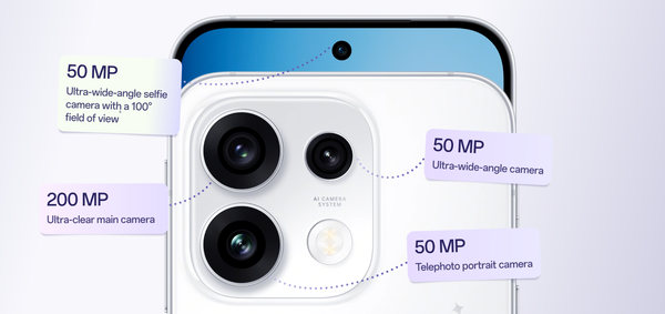 Reno 16 Pro 配备了一颗 200MP 的后置主摄像头。