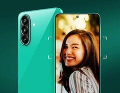 三星 Galaxy F70 Pro 5G 有绿色和黑色两种颜色可选。