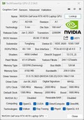 GPU-ZGeForce RTX 4070 笔记本电脑