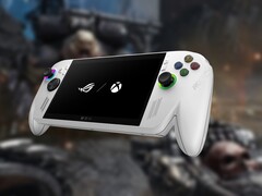 华硕 ROG Xbox Ally 和 Xbox Ally X 的控制器设计灵感来自 Xbox 控制器。(图片来源：华硕/Xbox、贝塞斯达，经编辑）