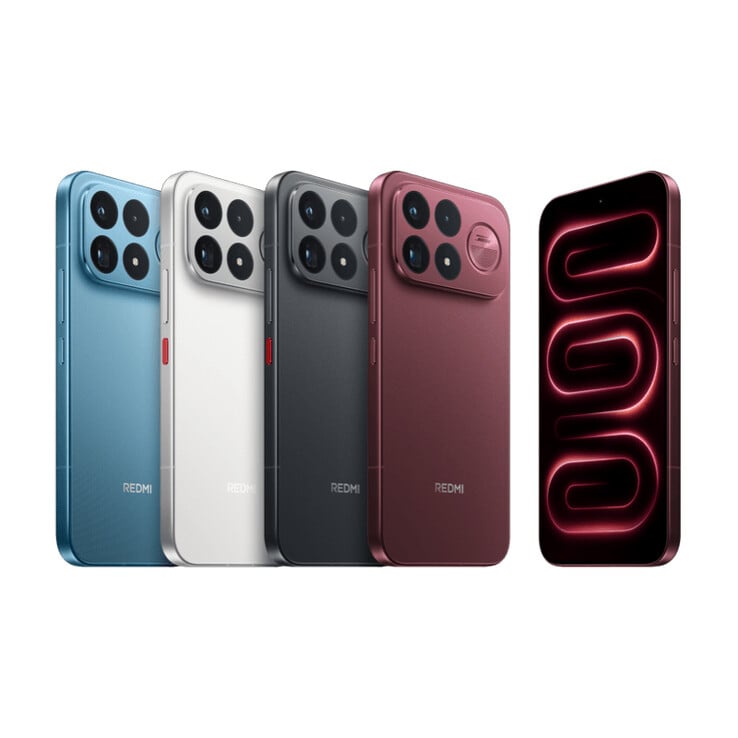 K100 Pro Max 的配色方案