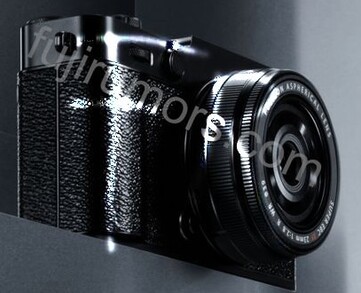黑色富士 X-E5。(图片来源：Fuji Rumors） 
