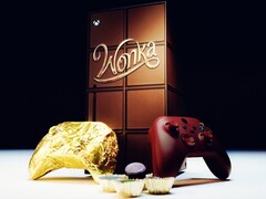 微软将推出一款巧克力 Xbox 手柄，以配合新的旺卡电影。(图片：微软）