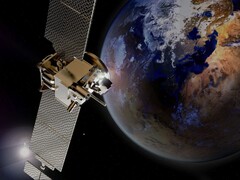 艺术家绘制的太空探测器环绕地球运行的插图。(图片来源:PIRO4D - Pixabay)