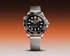 欧米茄海马系列 Diver 300 米潜水表现推出两种橙色配色（图为精钢表壳）。(图片来源：欧米茄）