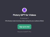 用于视频的 Pictory GPT 可用于 ChatGPT Plus(来源:Own)