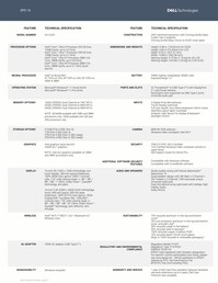 戴尔 XPS 16:规格