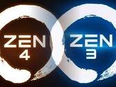 Zen 4处理器将使用插座AM5，而Zen 3芯片使用插座AM4。(图片来源：AMD--已编辑）