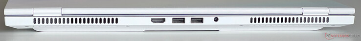 后部：HDMI 2.0、2 个 USB-A 3.2 Gen.1、PSU