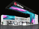 LG 化学展台（图片来源：LG）