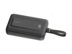 Anker Zolo Power Bank(10K、30W、内置 USB-C 电缆)已在美国上市。(图片来源:Anker)