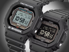 图为卡西欧 G-Shock GW-BX5600-1JF(左)和 GW-BX5600-1A1JF(右)。(图片来源:卡西欧)