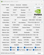 gpu-z (GeForce rtx 2050)