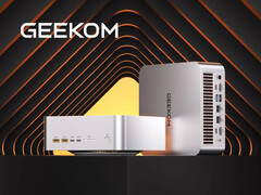 Geekom A9 Mega 的电源按钮内嵌一个小型指纹扫描仪。(图片来源：Geekom）