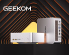 Geekom A9 Mega 的电源按钮内嵌一个小型指纹扫描仪。(图片来源：Geekom）