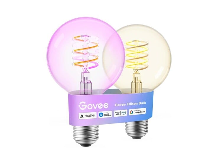 球形 Govee 智能爱迪生灯泡