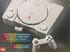 乐高 PlayStation 套装将附带一个控制器。