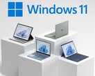 新发现的 Windows 11 本地账户旁路技巧非常简单直接。图为Windows 11笔记本电脑（图片来源：微软--已编辑）