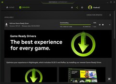 NvidiaGeForce Game Ready Driver 551.61 下载地址：GeForce 体验（来源：Own）