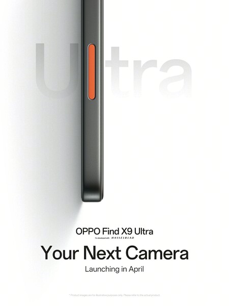 Oppo Find X9 Ultra 将于 2026 年 4 月全球发布。