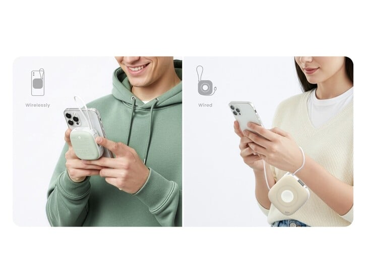 Silicon Power MP10 电源箱支持有线和无线充电。(图片来源:Silicon Power)