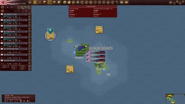 图为:《Warplan Pacific》的游戏截图。