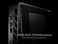 NUC 15 Performance 类似于缩小版的 ROG NUC（2025）。(图片来源：华硕）