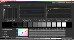 CalMan ColorChecker - 灰阶 - 已校准