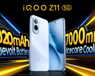 iQoo Z11 配备 9020 毫安时超大容量电池 
