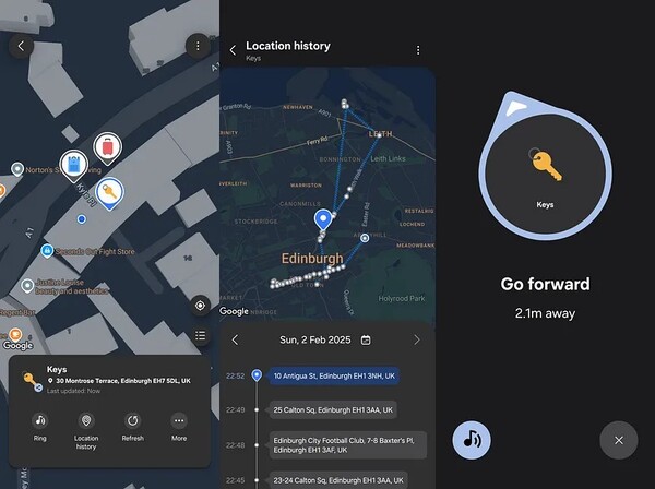uTag 取代了用于跟踪 SmartTag 的 SmartThings 应用程序。(图片来源：Kieron Quinn)