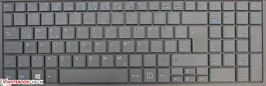 The keyboard is spill-proof.