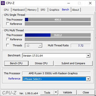 CPU-Z基准测试