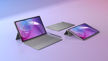 联想 Idea Tab Pro Gen 2 及其配件。(图片来源：Evan Blass）