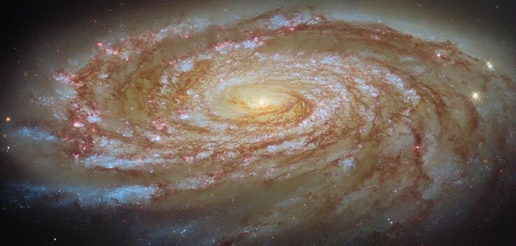 哈勃太空望远镜拍摄的 M88 图像。