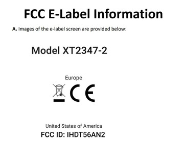 Moto G84 通过 FCC 测试...