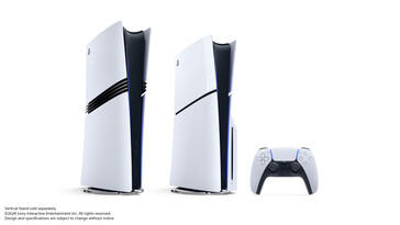 PlayStation 5 Pro 与 PlayStation 5 Slim（图片来源：索尼）