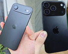 从左到右展示 iPhone 17 Air 和 iPhone 17 Pro 设计的模型。(图片来源：Majin Bu）