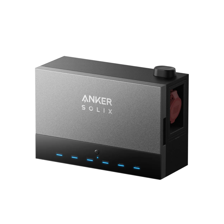 Anker Solix 电源底座。(图片来源：Anker）