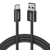 Anker Zolo USB-A 至 USB-C 连接线（1 米/1.8 米，编织）。(图片来源：Anker）