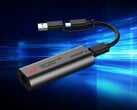 ROG USB-C10G 在美国亚马逊上的零售价为 98.87 美元。图为该以太网适配器的宣传图。