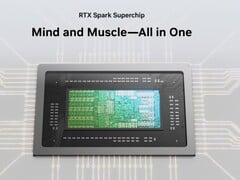 Nvidia 即将推出的 Spark 超级芯片的宣传图片