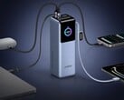新款 Ugreen 25000mAh 移动电源，带连接线和显示屏