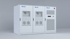 中国制造商 WHES 的电池存储系统。