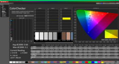 校准后的 ColorChecker